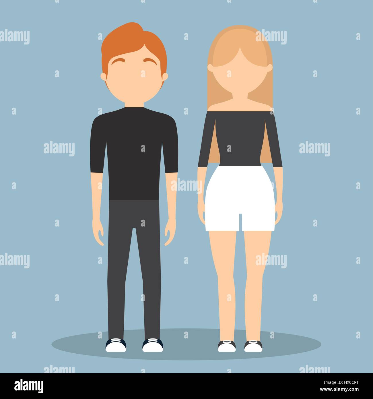 young couple icon Stock Vector Image & Art - Alamy