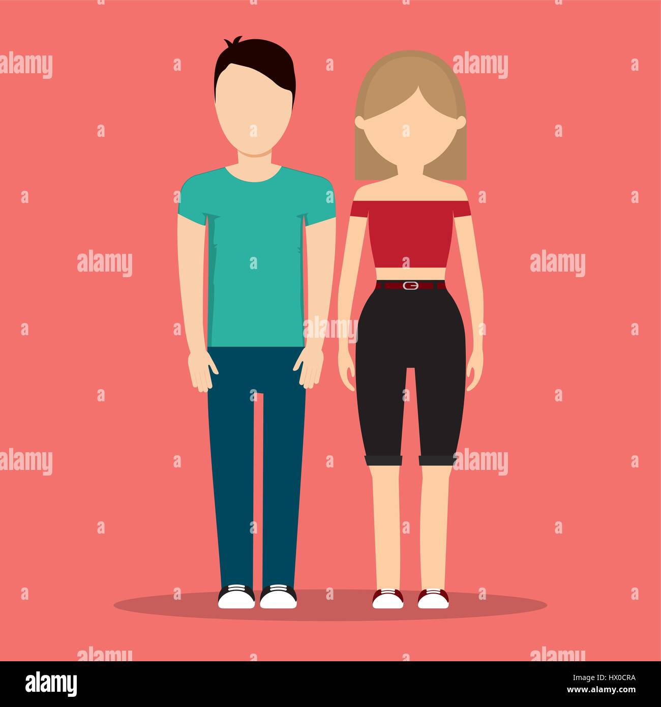 young couple icon Stock Vector Image & Art - Alamy