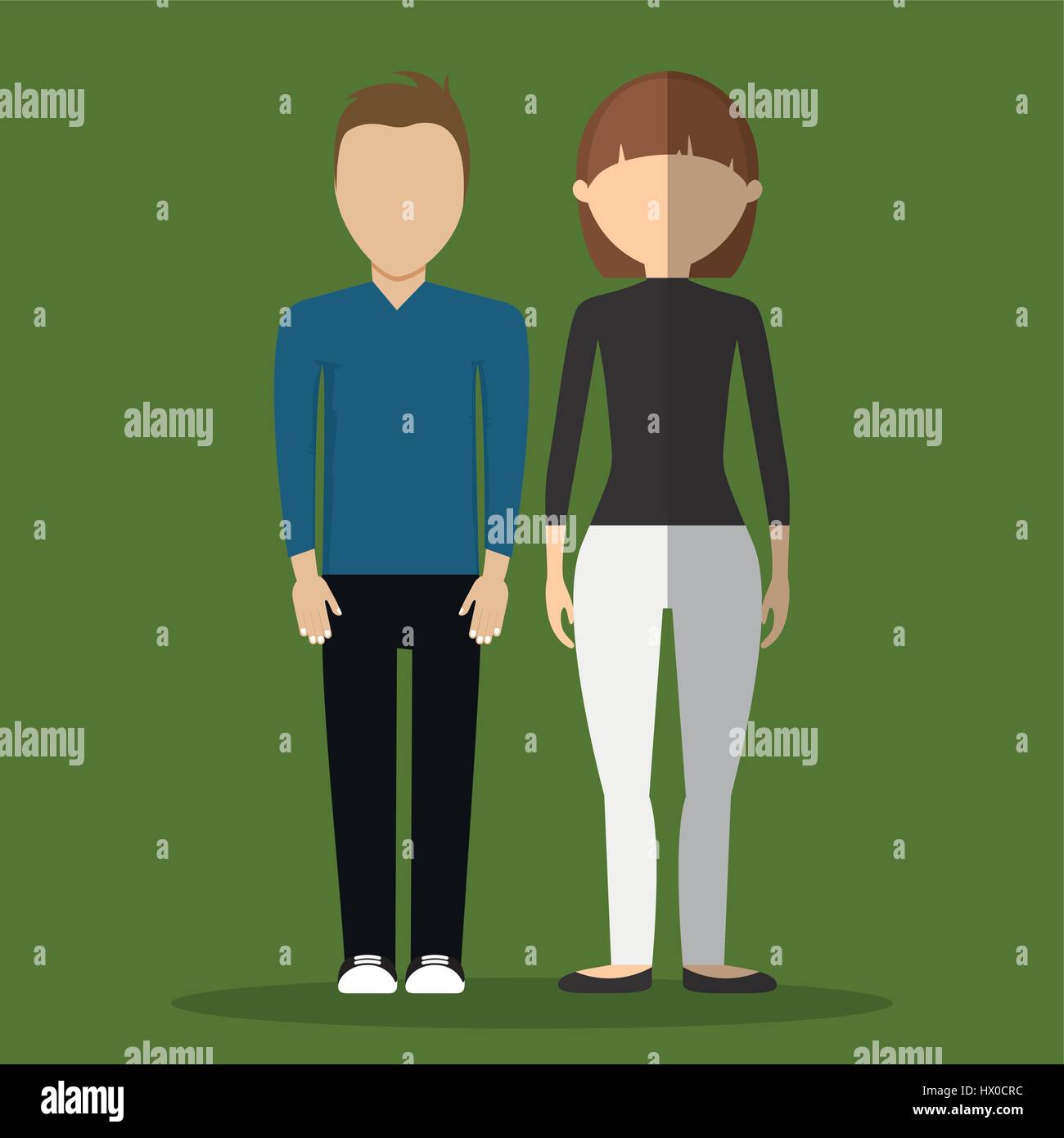young couple icon Stock Vector Image & Art - Alamy