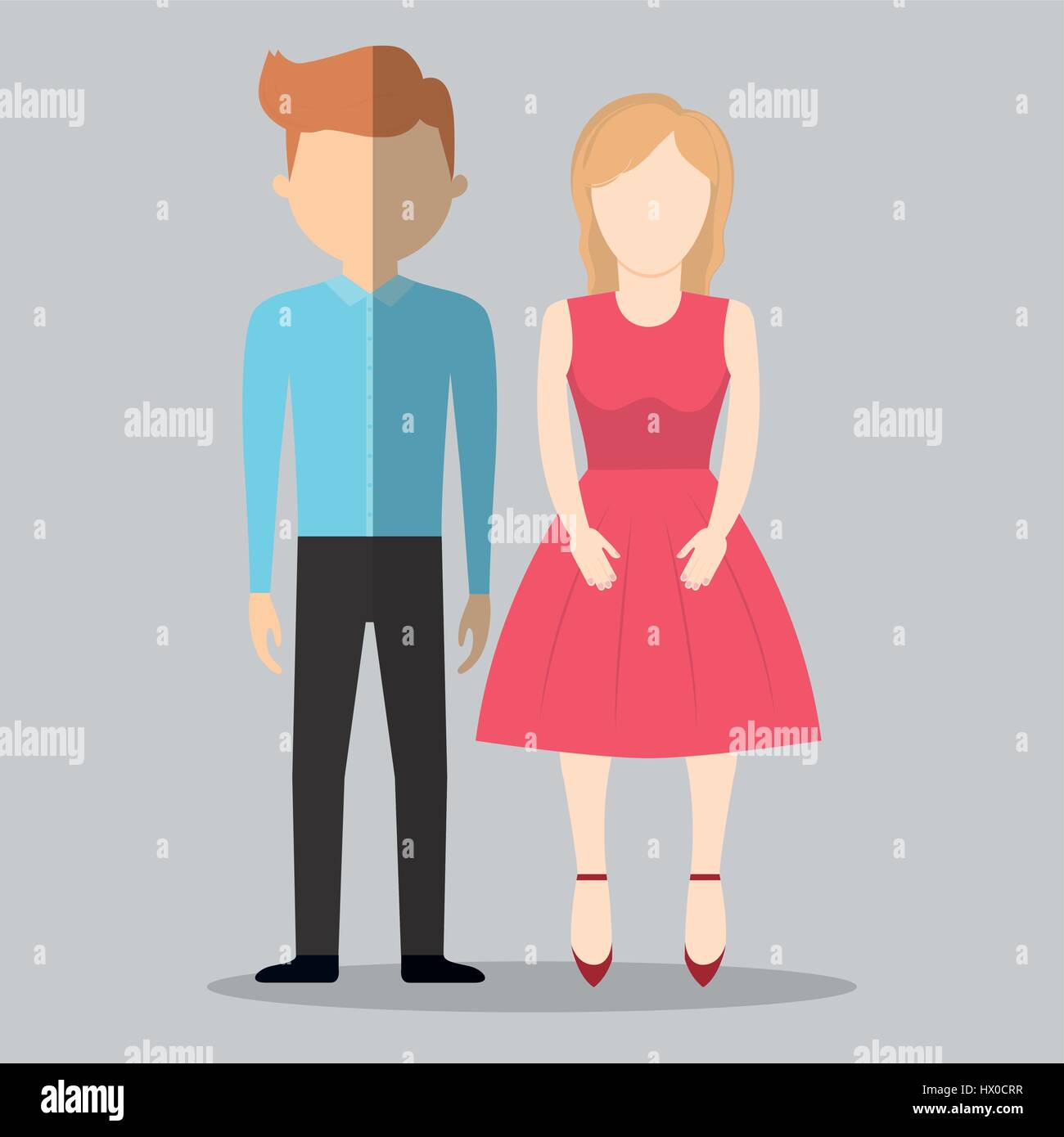 young couple icon Stock Vector Image & Art - Alamy