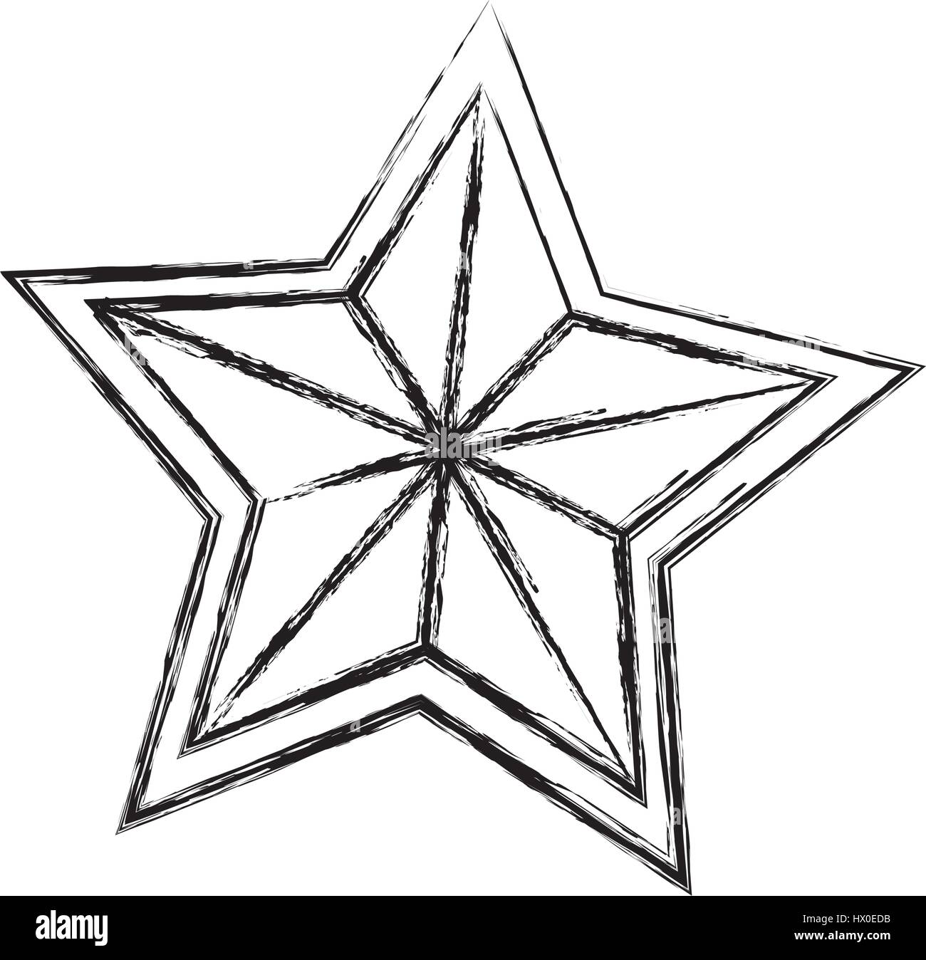Star shape symbol Stock Vector Image & Art Alamy