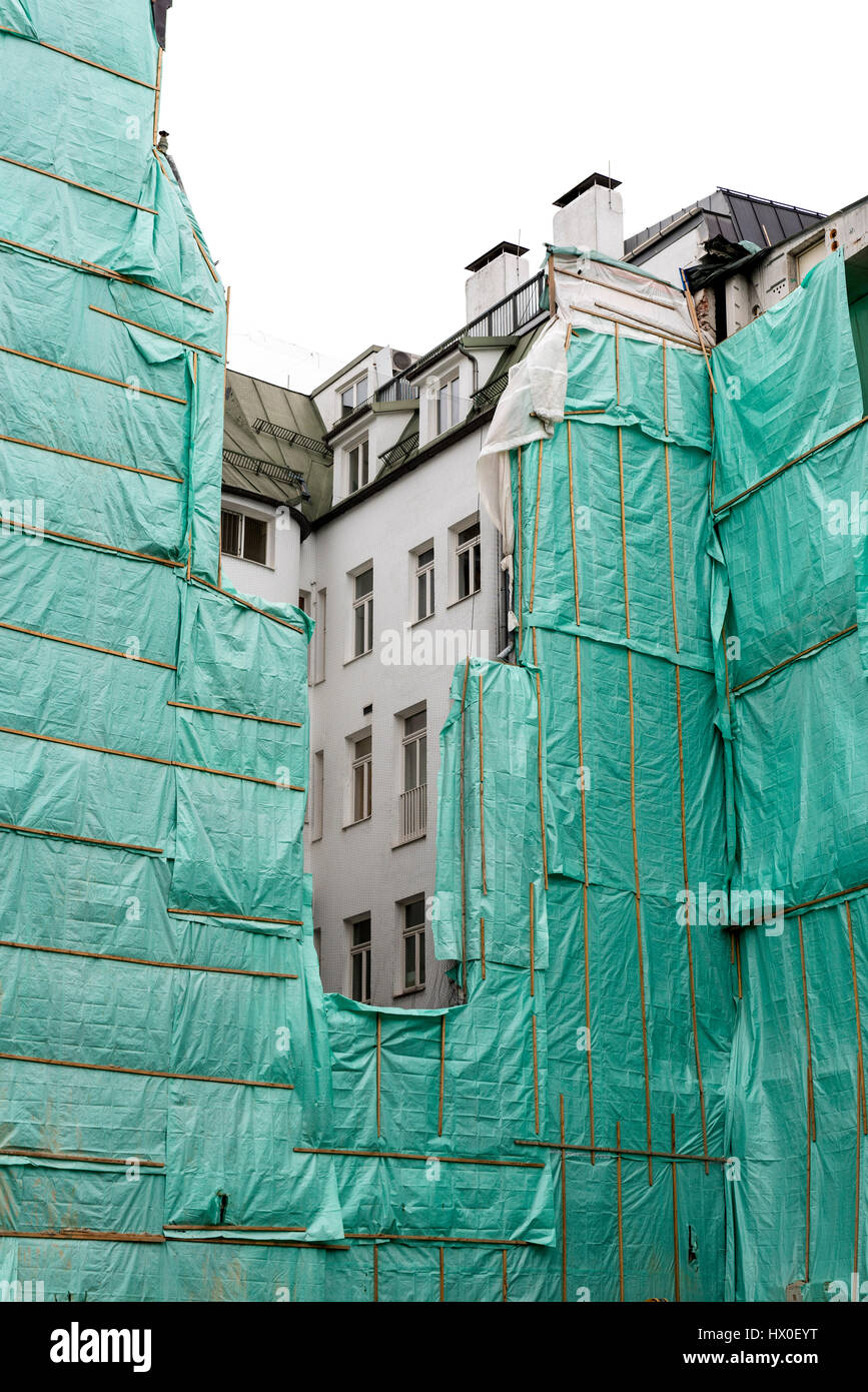 Knock down building construction site hires stock photography and