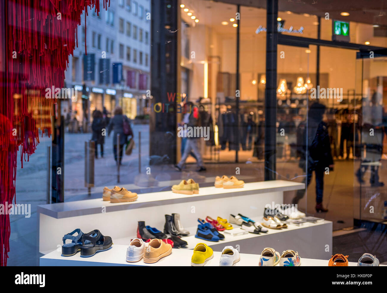 Shopping Munich, Germany Stock Photo Alamy