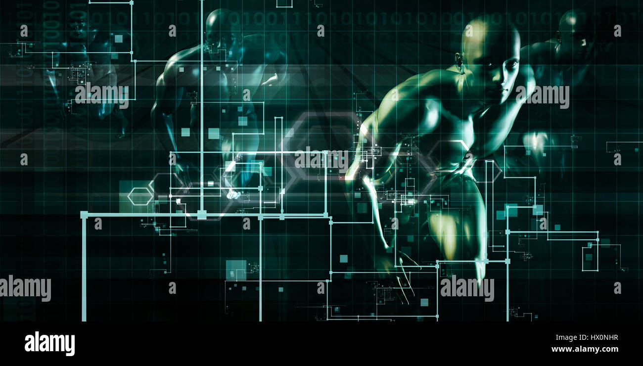 Abstract molecular spiral background loop hi-res stock photography and ...