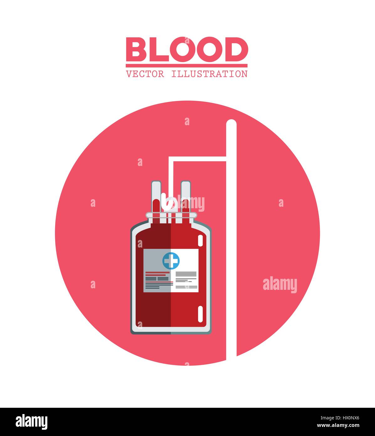 blood bag transfusion symbol Stock Vector Image & Art Alamy