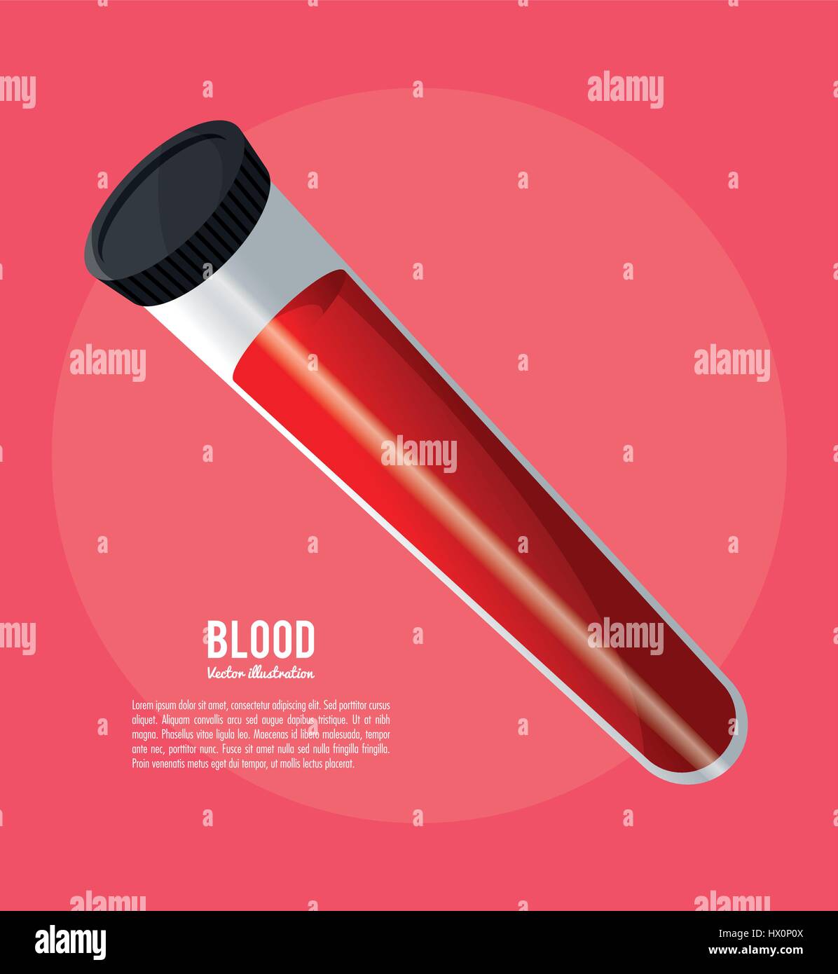 blood test tube laboratory Stock Vector Image & Art Alamy