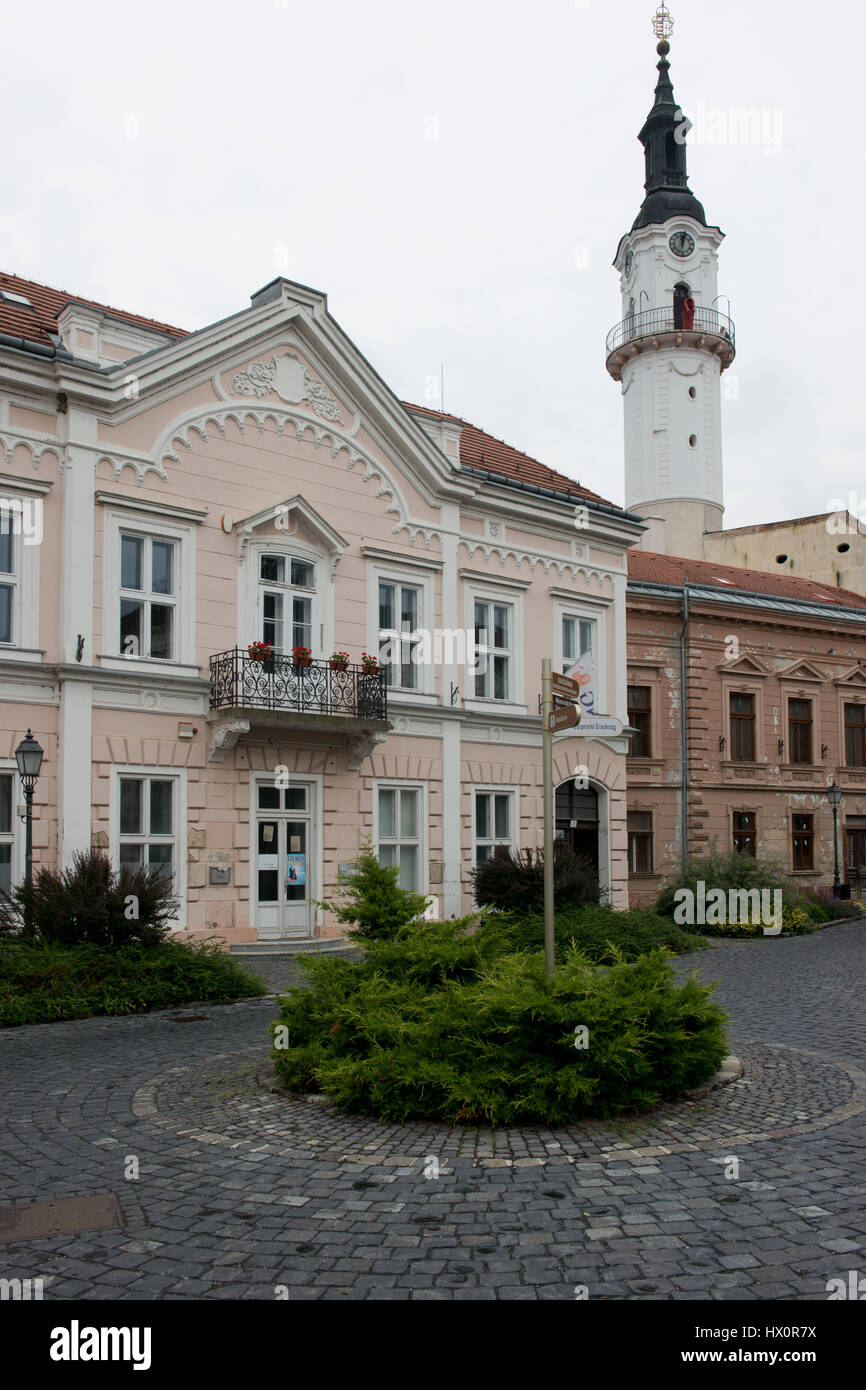 The building of the County Hall and the Firewatch Tower situated in the
