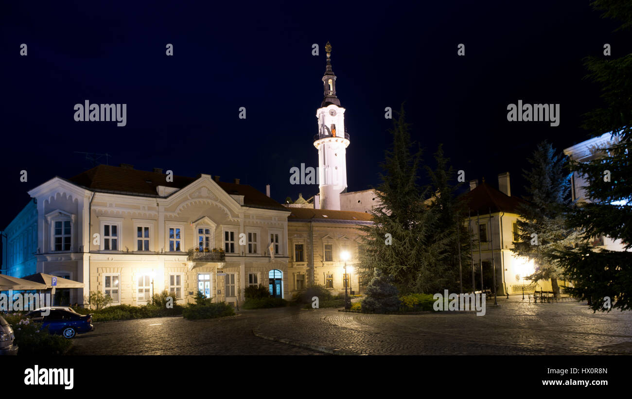 The building of the County Hall and the Firewatch Tower situated in the
