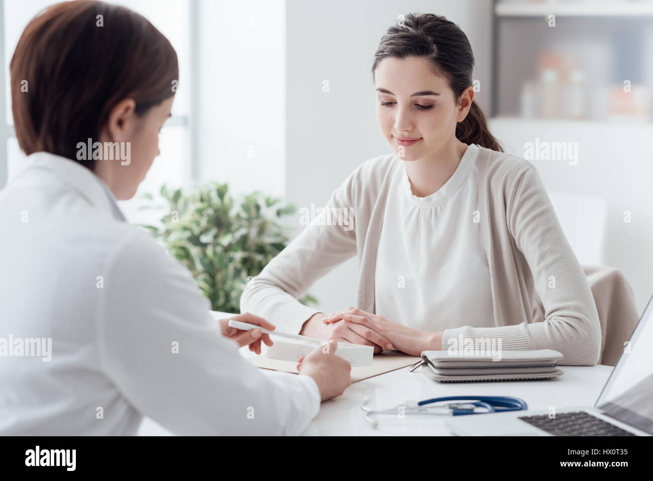 Receiving prescription hi-res stock photography and images - Alamy