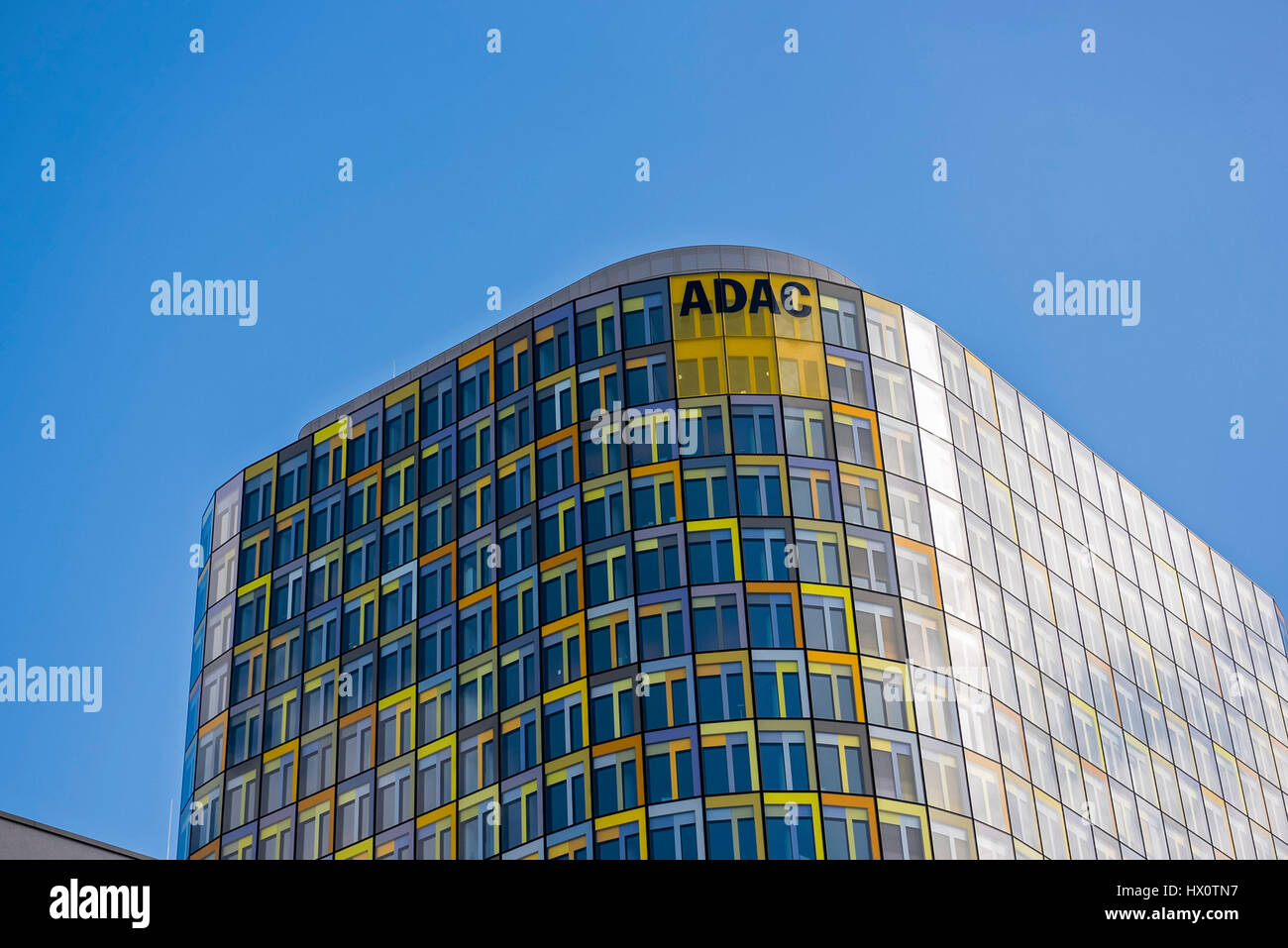 ADAC German Automobil Club Headquarter Building in Munich, Germany Stock Photo