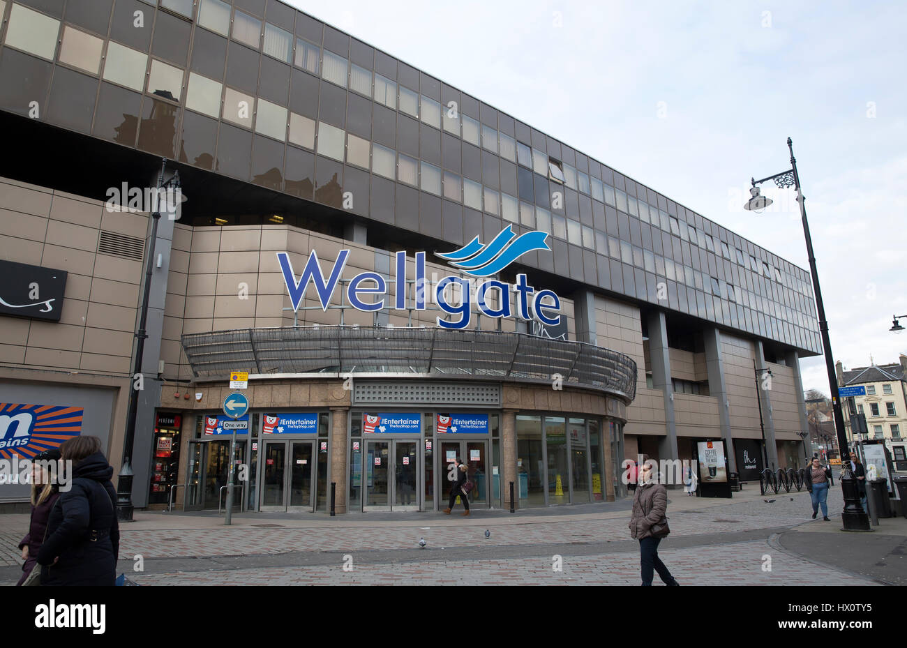 Westgate shopping centre in Dundee Stock Photo Alamy