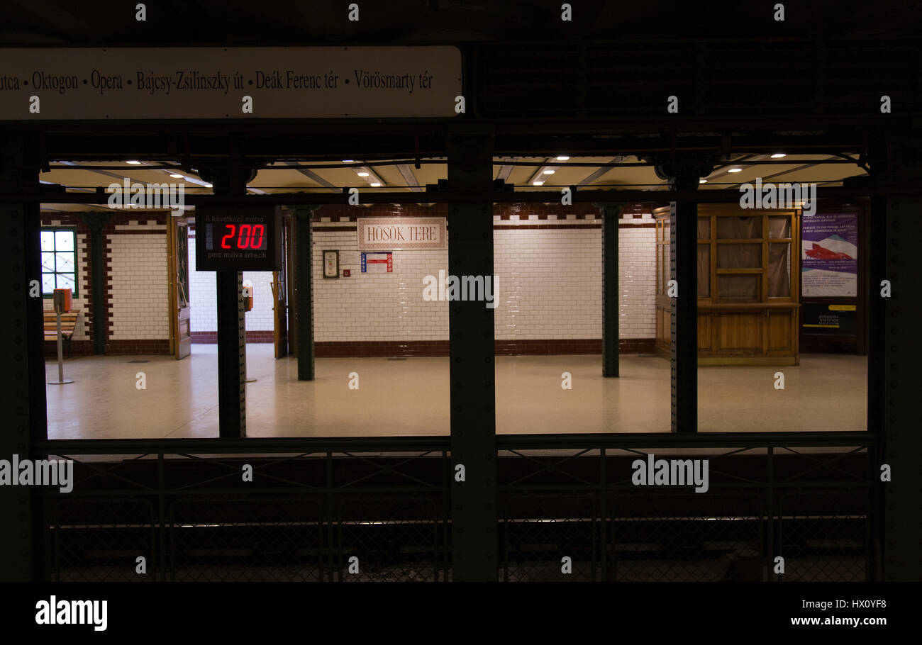 Budapest Line 1 High Resolution Stock Photography and Images - Alamy