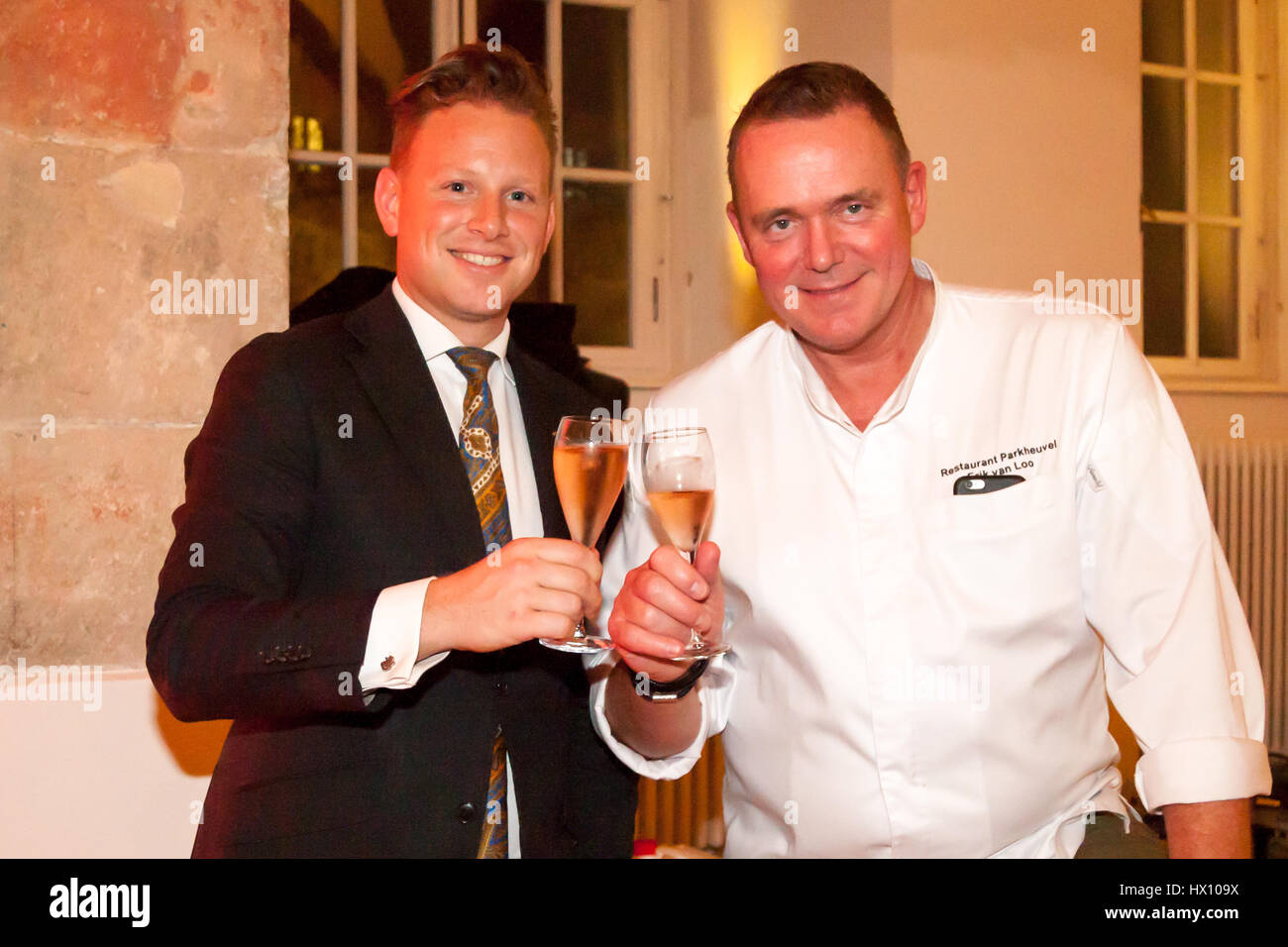 Michelin star chef Eric van Loo Stock Photo
