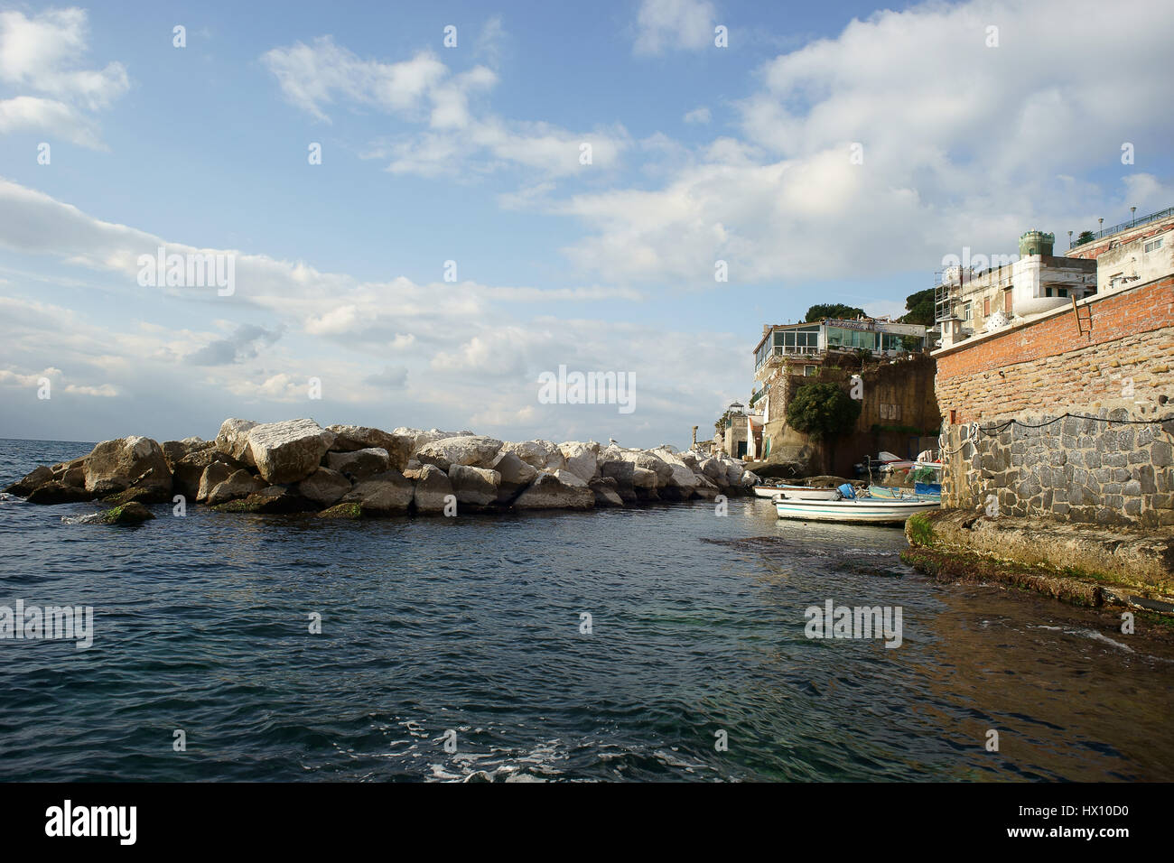 Marechiaro, Posillipo district in Naples, italy Stock Photo - Alamy