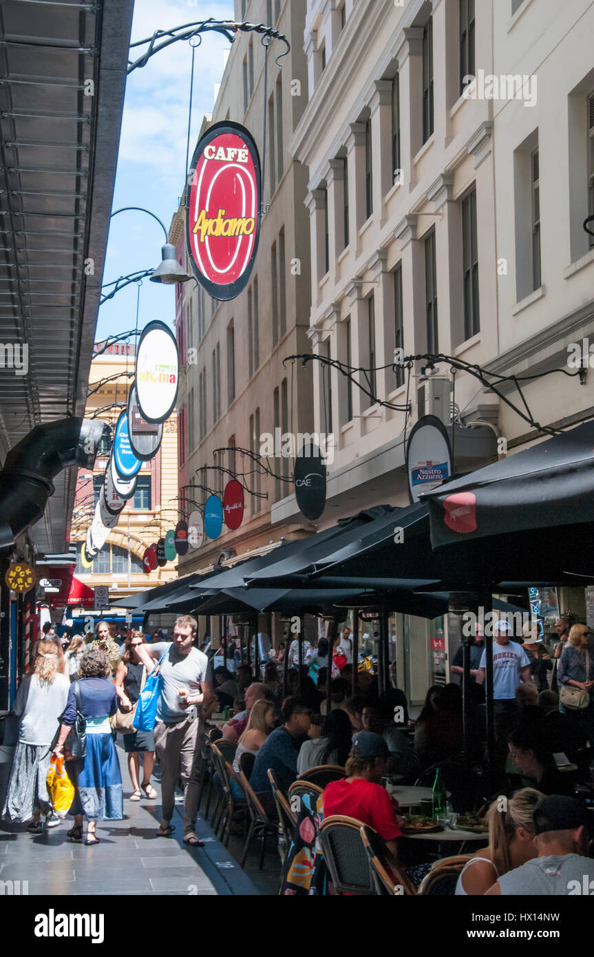 Degraves street: A Taste of the Real Melbourne