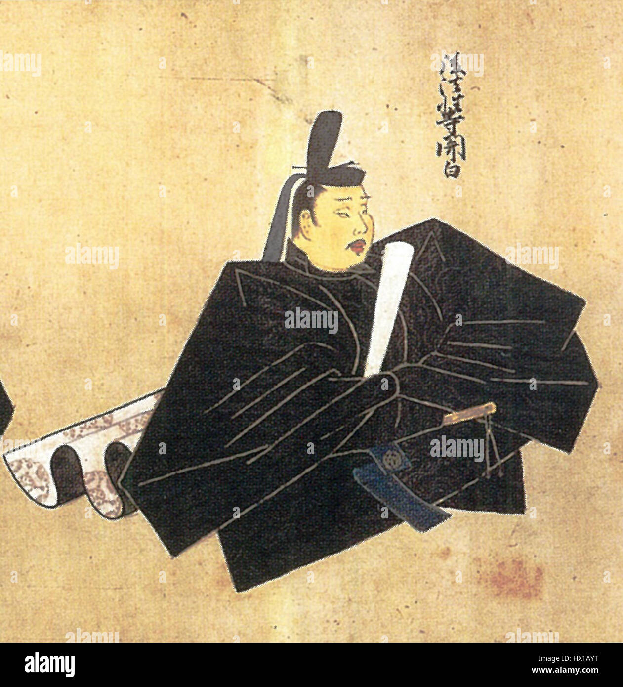 Fujiwara no Kanezane Stock Photo Alamy