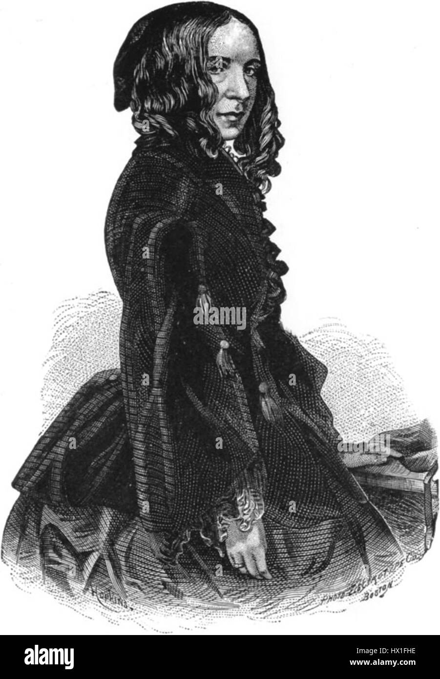Elizabeth Barrett Browning 3 Stock Photo Alamy