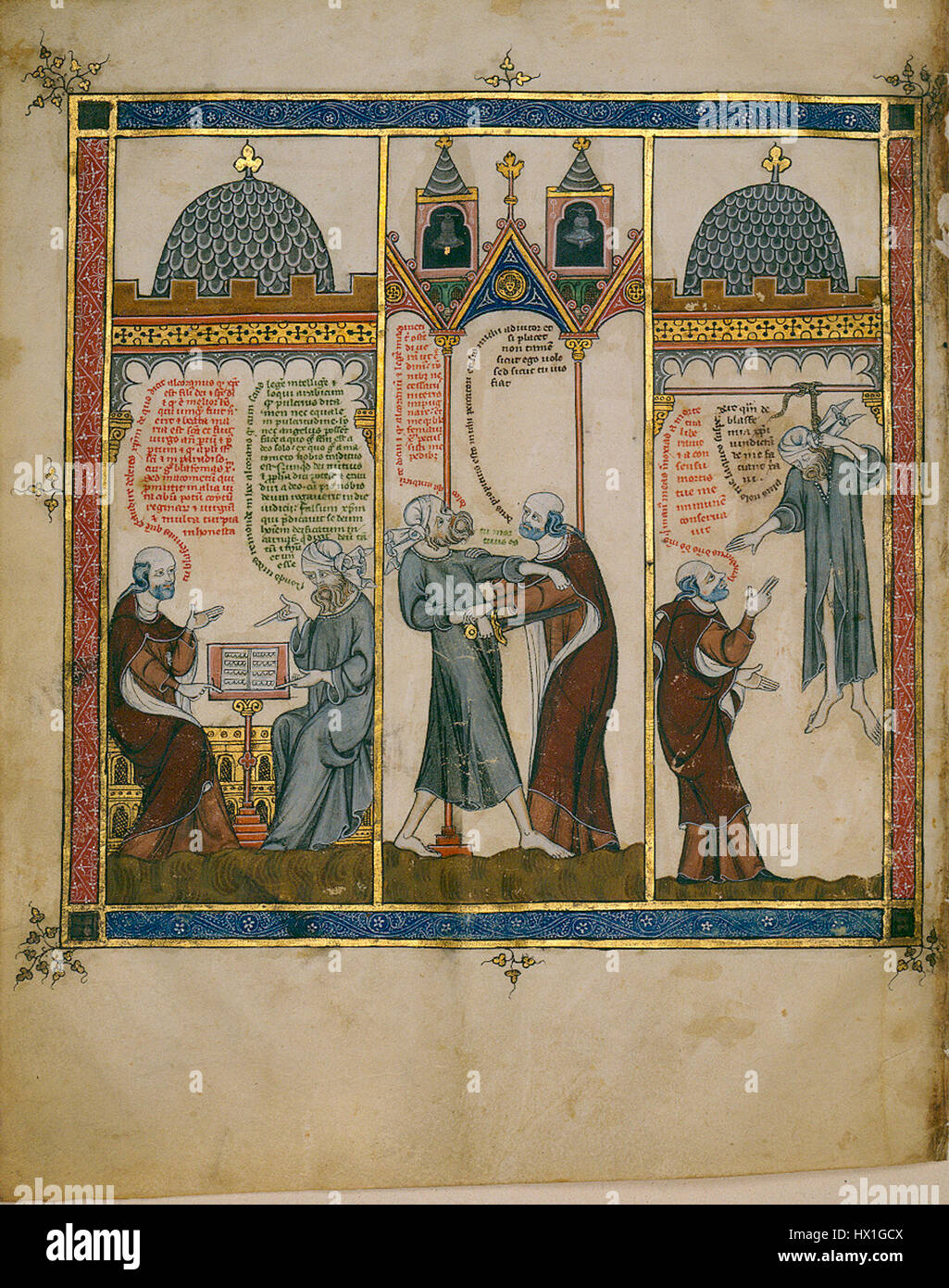 Codex St Peter Perg 92 03v Stock Photo - Alamy