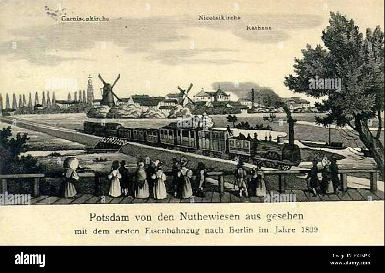 'Crelle Bahn 1839' refers to a notable railway project from the 19th ...