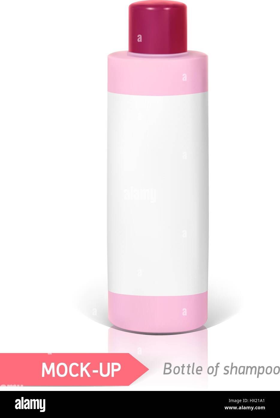 Small bottle of shampoo Stock Vector Image & Art Alamy