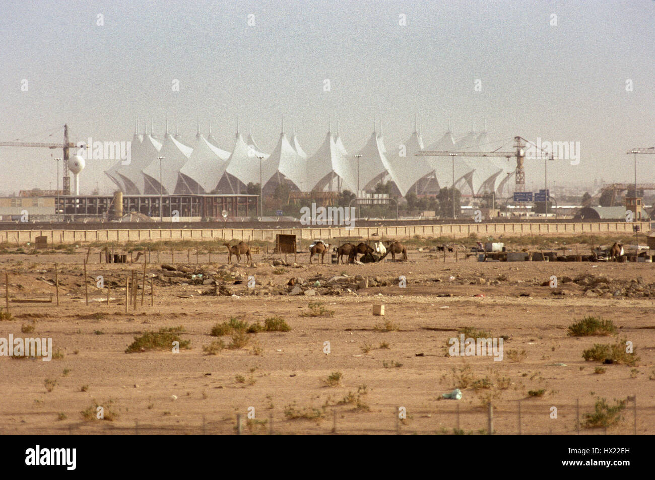 King Fahd International Stadium Riyadh Saudi Arabia Stock Photo