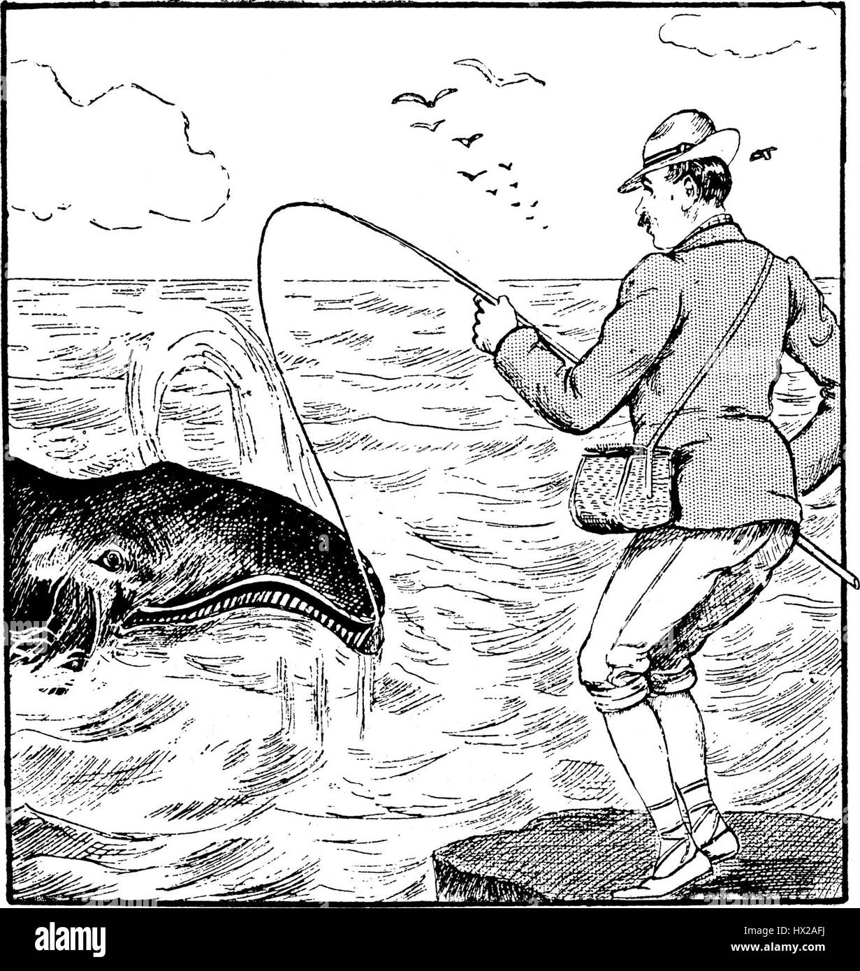 LA PECHE DE LA BALEINE Stock Photo Alamy