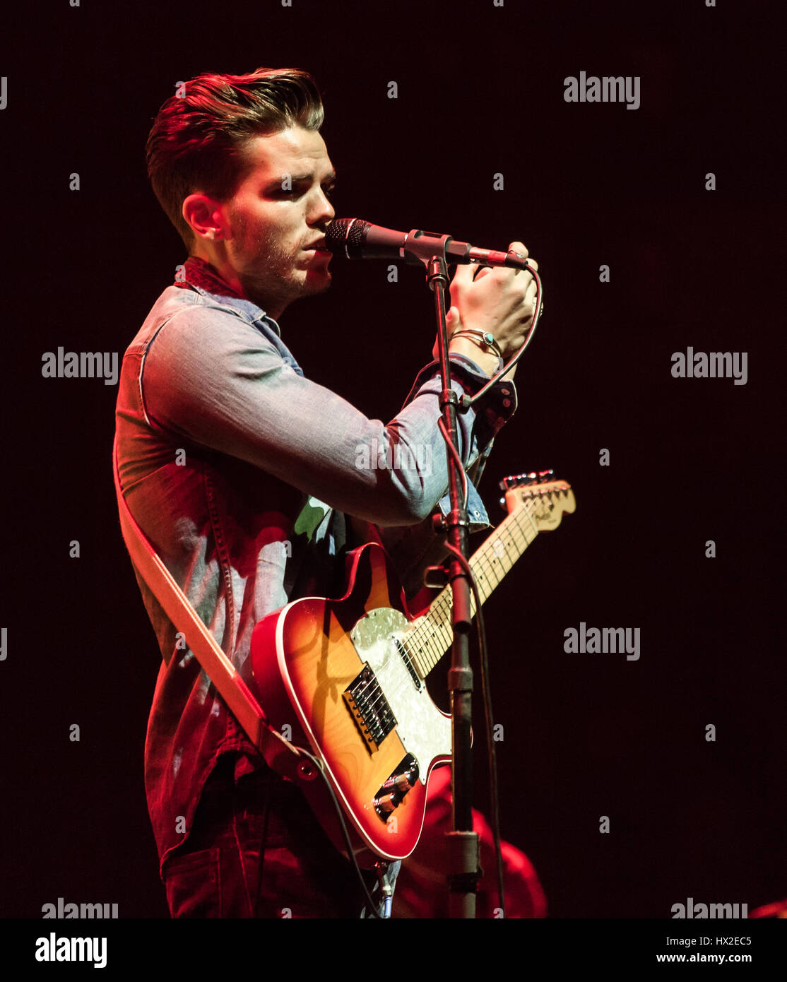 JJ Julius Son, lead singer of the Icelandic indie rock band Kaleo