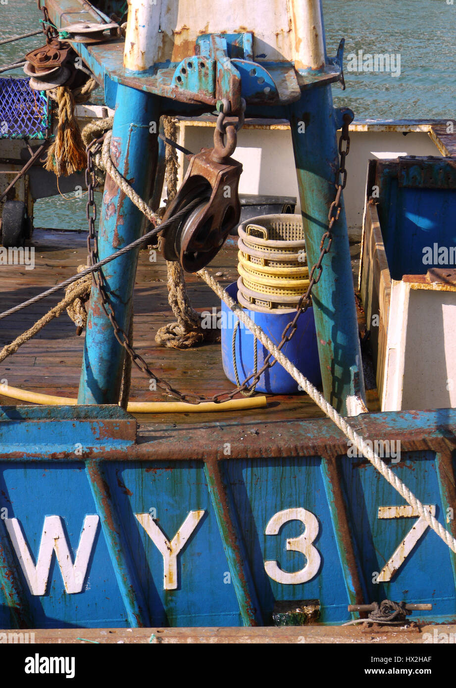 Weymouth Fishing Boat, Dorset Stock Photo Alamy