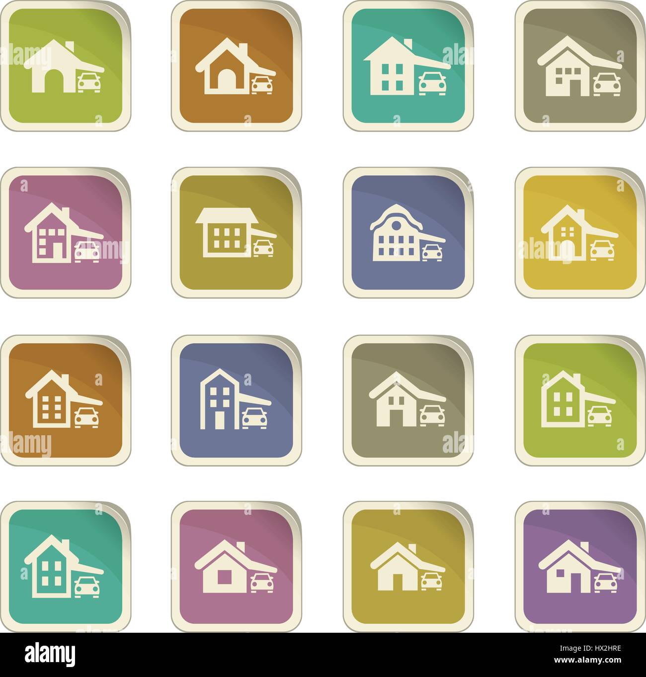 Two storey guest house hi-res stock photography and images - Alamy