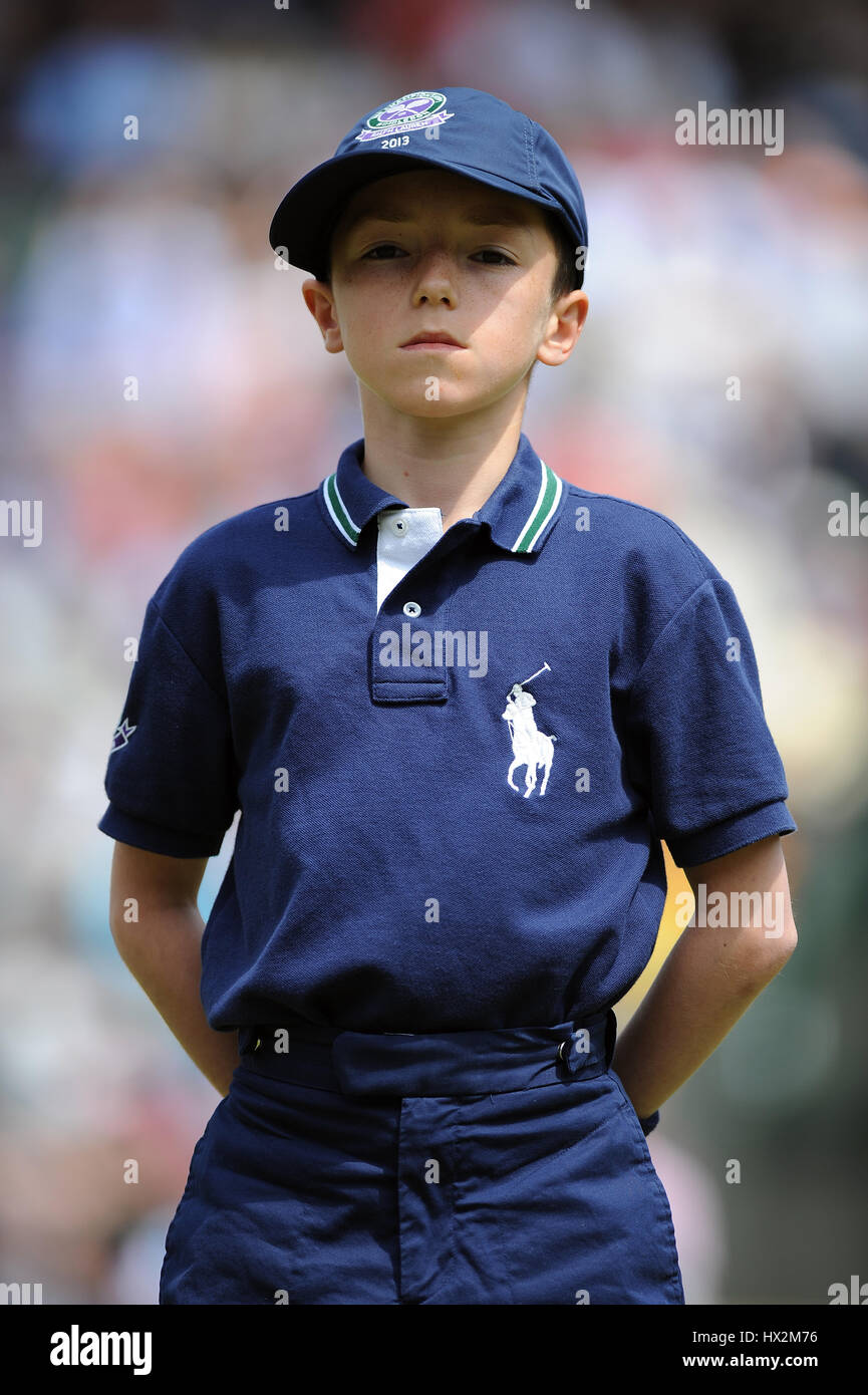 BALL BOY WIMBLEDON TENNIS CHAMPIONSHIPS WIMBLEDON TENNIS CHAMPIONSHIPS