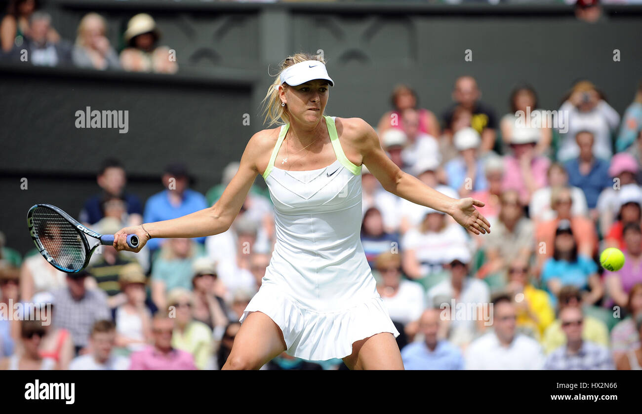 Maria Sharapova Russia Russia The All England Tennis Club Wimbledon London England 25 June 2012