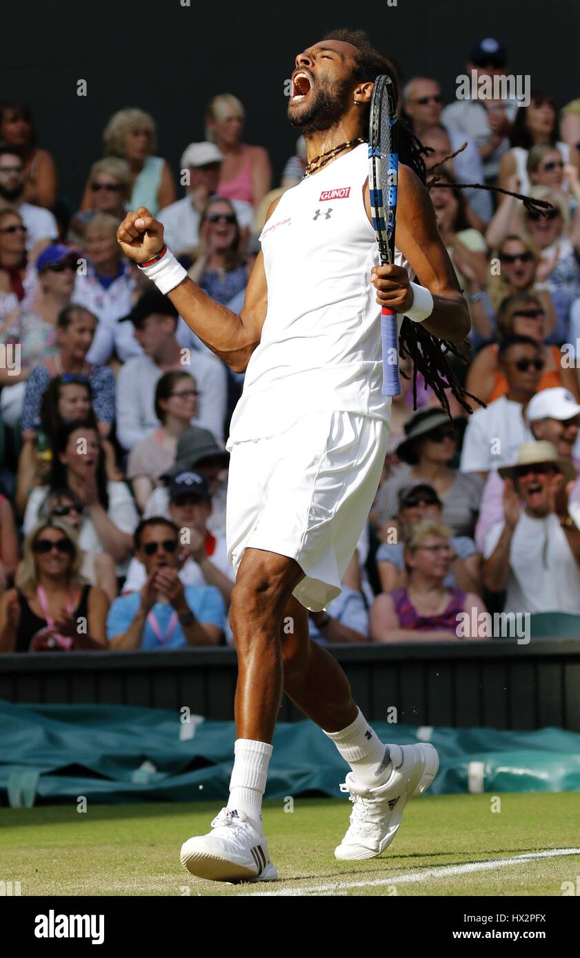 DUSTIN BROWN TENNIS PLAYER THE ALL ENGLAND TENNIS CLUB WIMBLEDON LONDON ENGLAND 02 July 2015