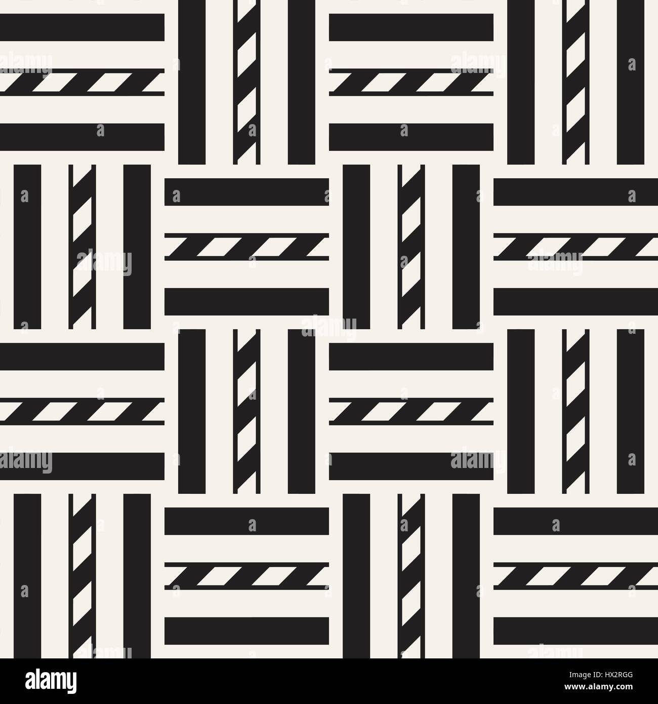 Vector Seamless Pattern. Modern Stylish Interlacing Lines Texture ...