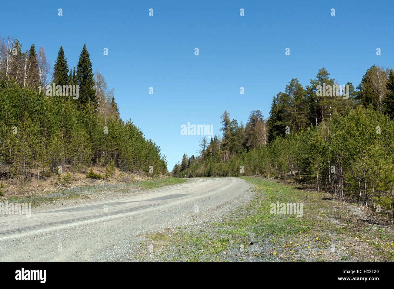 Perspective view of road hi-res stock photography and images - Alamy