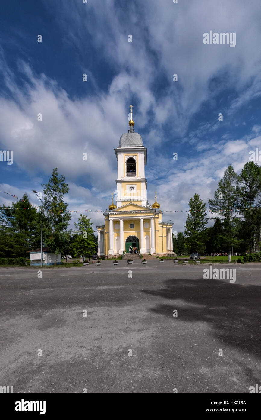 The old Church in Myshkin, Russia Stock Photo