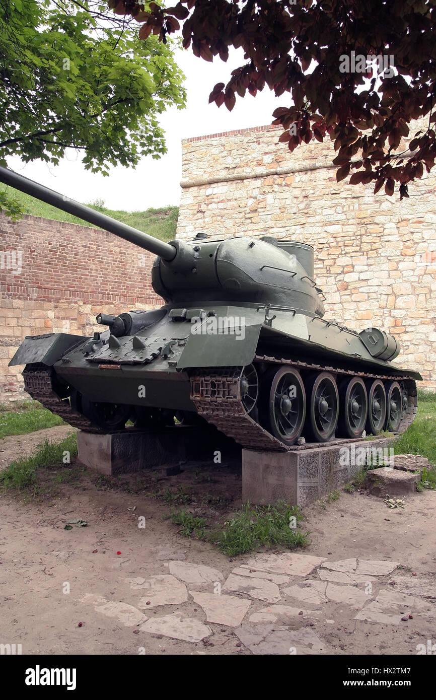 Second world war tanks. Obsolete tanks Stock Photo Alamy