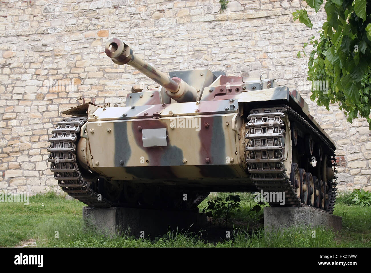Second world war tanks. Obsolete tanks Stock Photo Alamy