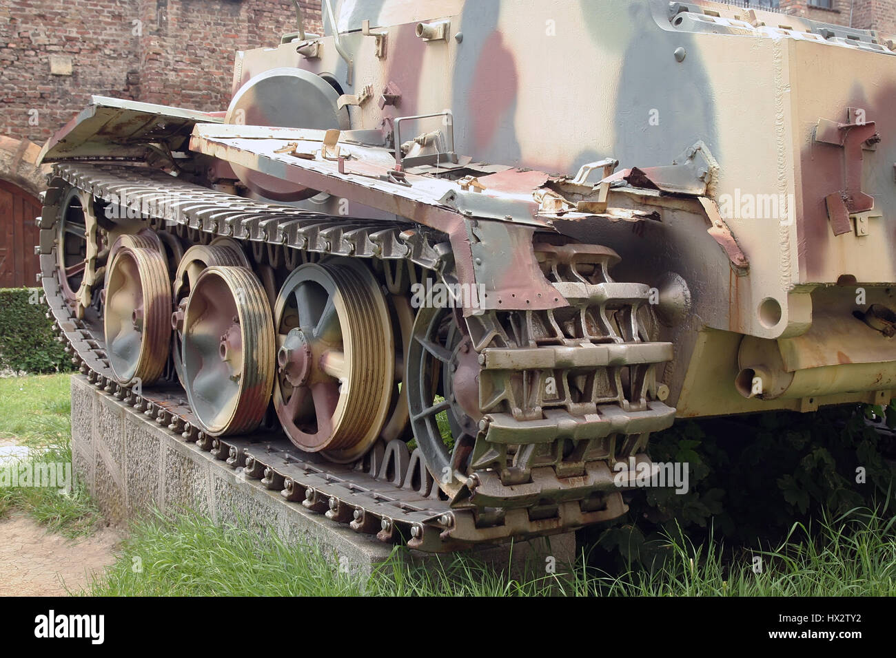Second world war tanks. Obsolete tanks Stock Photo Alamy