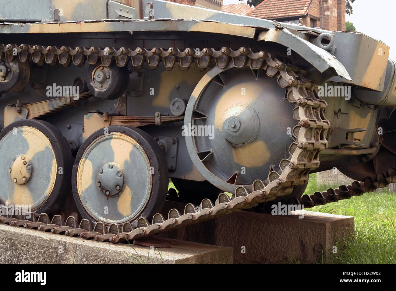 Second world war tanks. Obsolete tanks Stock Photo Alamy