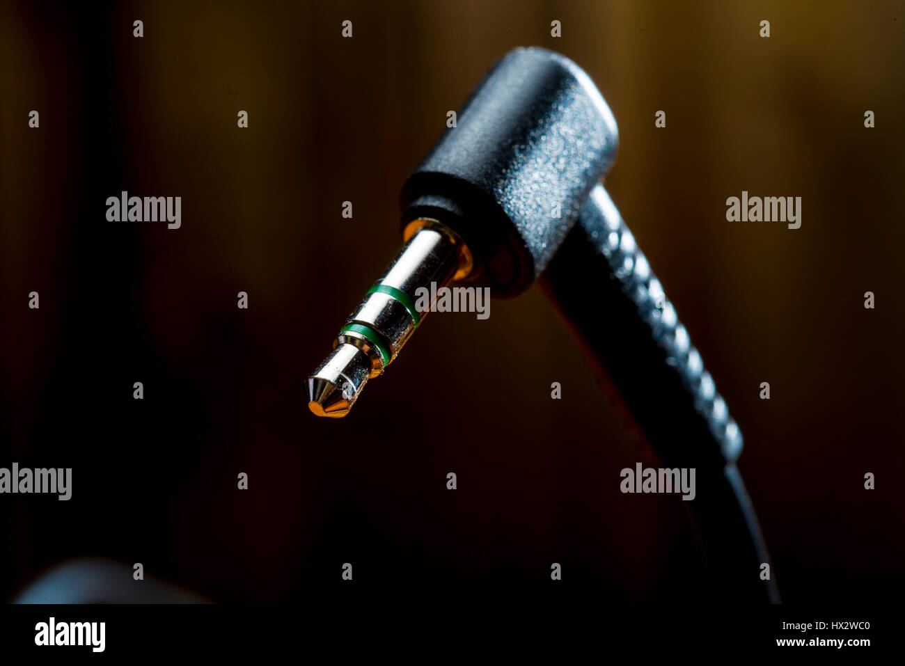 sound cables for computers Stock Photo Alamy