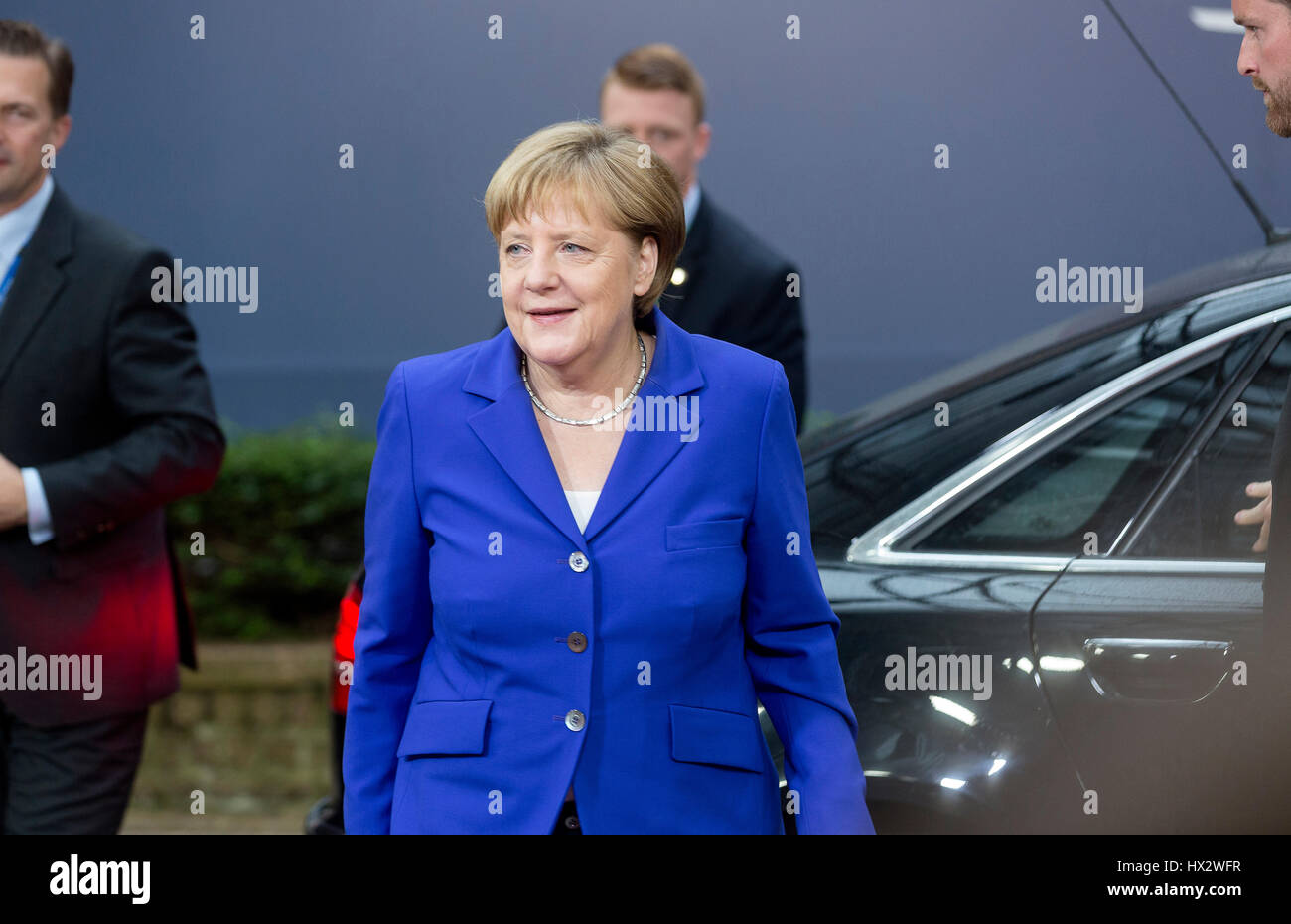 Belgium, Brussels: Chancellor of Germany Angela Merkel (2016/06/29) Stock Photo