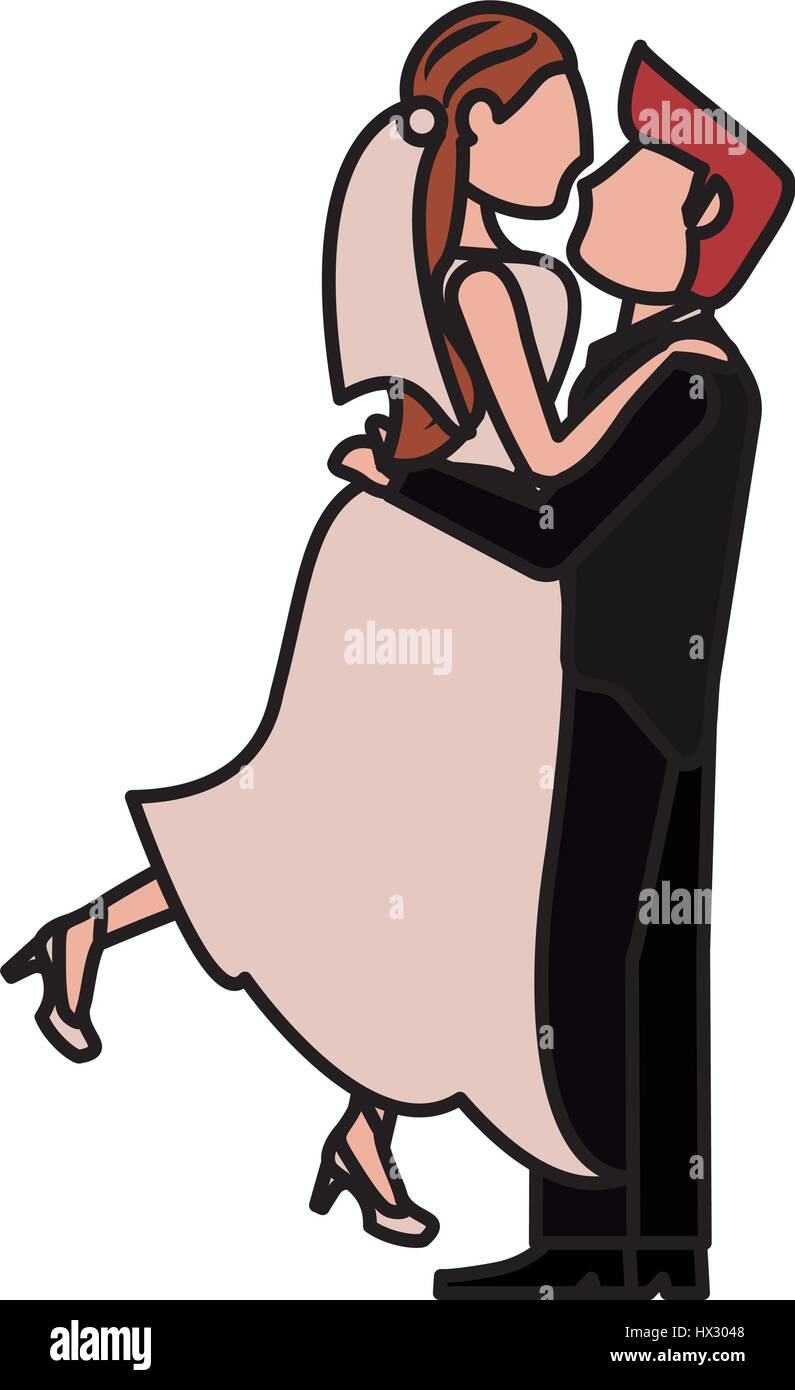 couple wedding love image Stock Vector Image & Art - Alamy