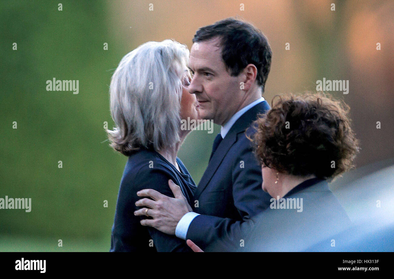 New Editor Of The London Evening Standard And Former Chancellor George