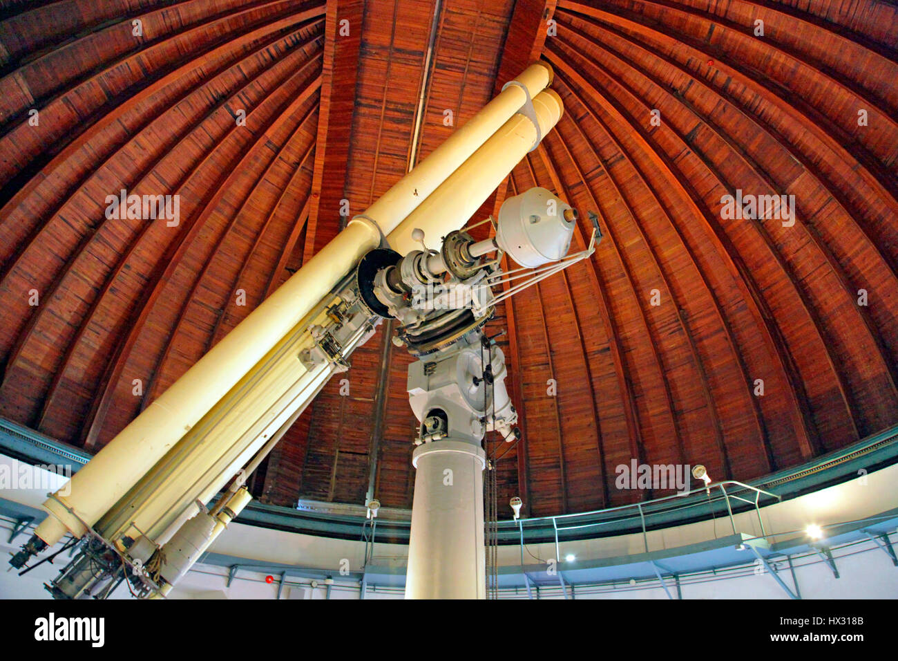 The 65cm Refractor Telescope at the Observatory History Museum in