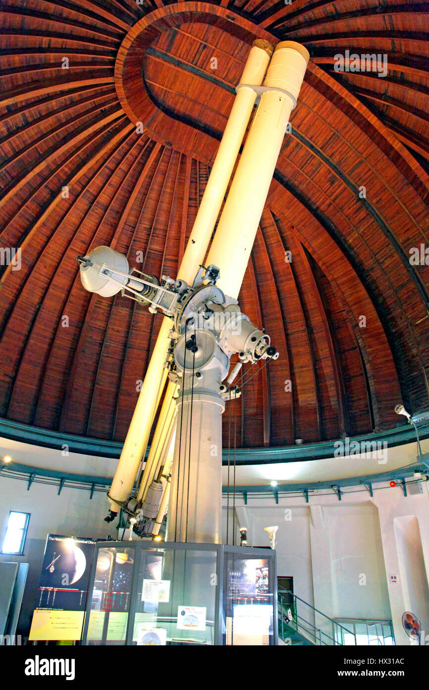 The 65cm Refractor Telescope at the Observatory History Museum in