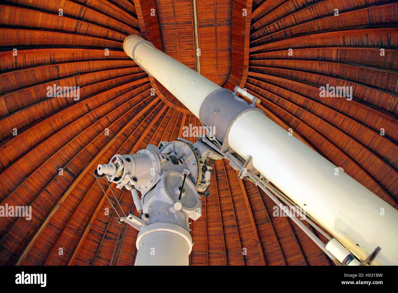 The 65cm Refractor Telescope at the Observatory History Museum in