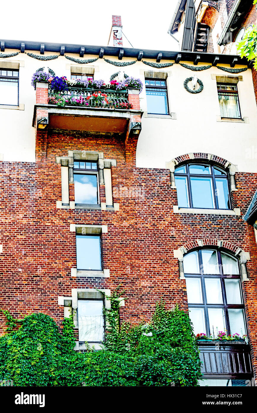 Künstlerhaus St. Lukas, Fasanenstraße, Berlin; House of Artists in Berlin Stock Photo