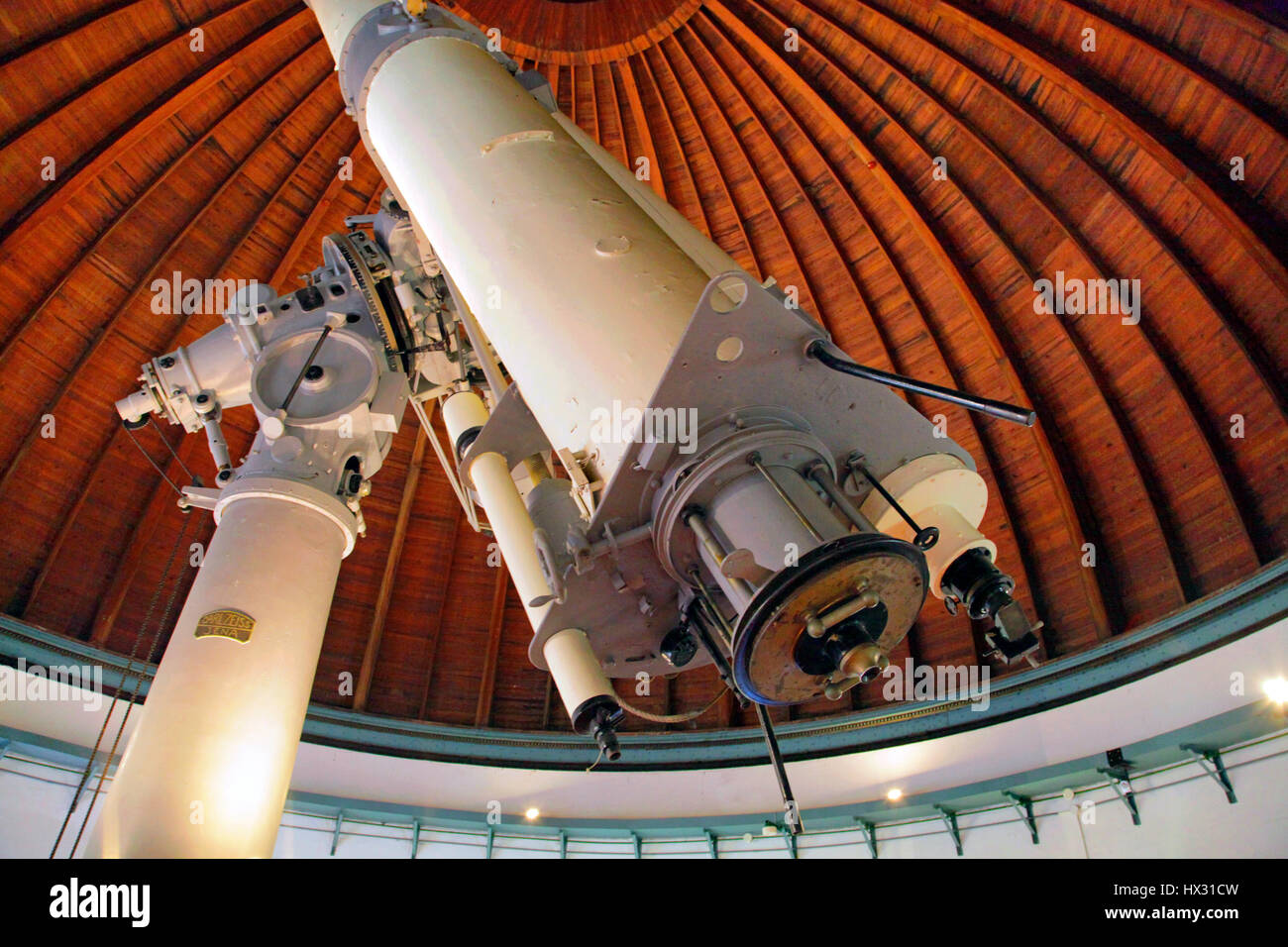 The 65cm Refractor Telescope at the Observatory History Museum in