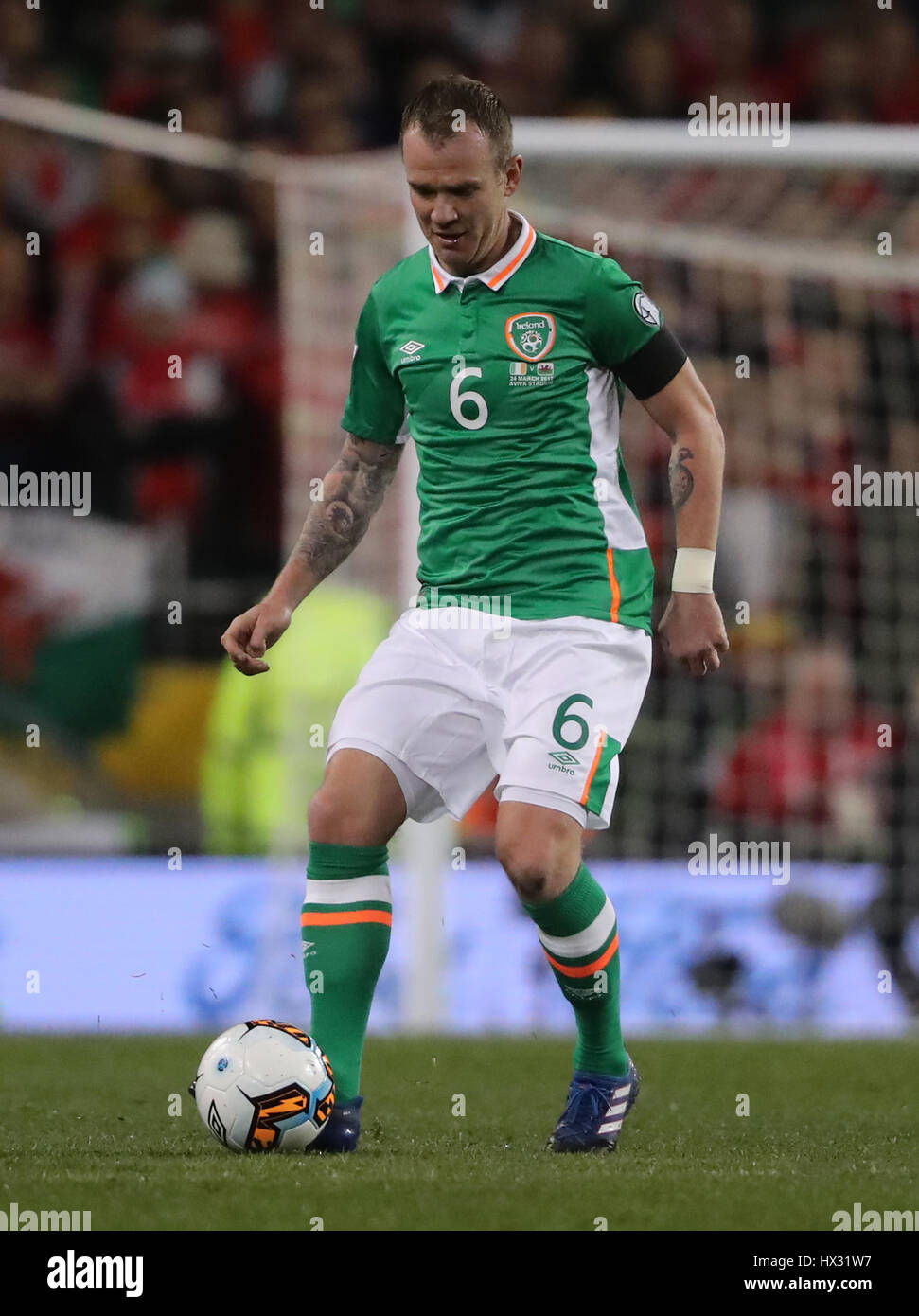 Republic Of Ireland S Glenn Whelan During The 2018 Fifa World Cup Republic Of Ireland S Glenn Whelan During The 2018 Fifa World Cup Qualifying Group D Match At Aviva Stadium Dublin