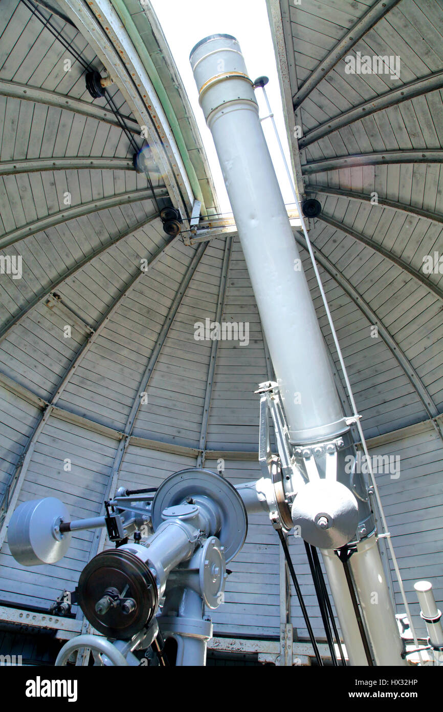 Interior of 20-cm Telescope Dome at National Astronomical Observatory in  Mitaka city Western Tokyo Japan Stock Photo - Alamy